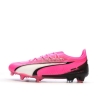 Chaussures de Football Roses/Noires Homme Puma Ultra Ultimate