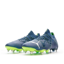 Chaussures de football Bleu/Vert Homme Puma Future Ultimate Mxsg