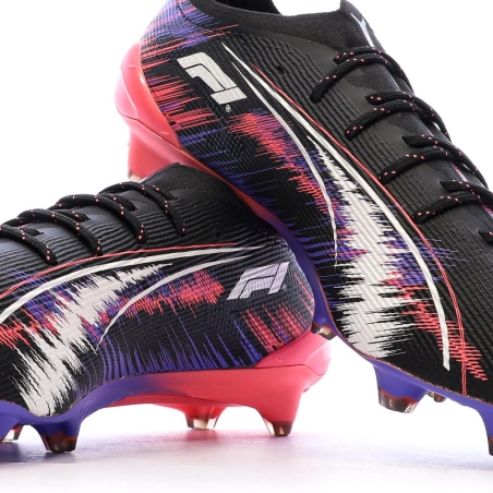 Chaussures de football Noires Homme Puma Ultra 5 Ultimate