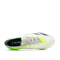 Chaussures de foot Blanc/Vert football Homme Adidas Predator Accuracy.1 L AG