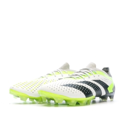 Chaussures de foot Blanc/Vert football Homme Adidas Predator Accuracy.1 L AG