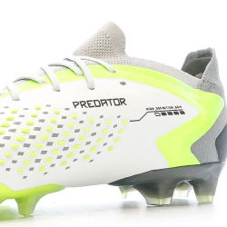 Chaussures de foot Blanc/Vert football Homme Adidas Predator Accuracy.1 L AG