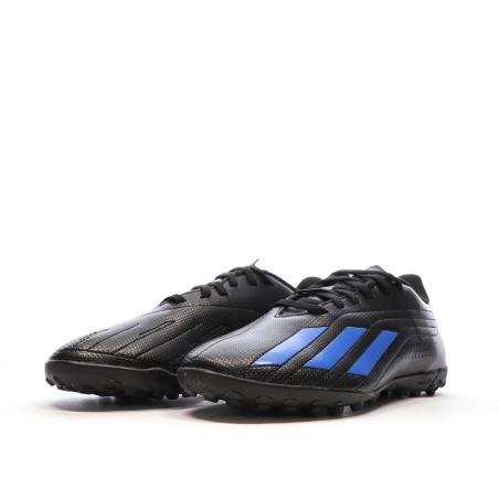 Chaussures football Noir/Bleu Homme Adidas Deportivo