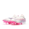 Chaussures de foot Blanches/Roses Homme Puma Future 7 Ultimate