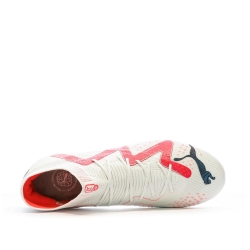 Chaussures de foot Blanc/Rose Homme Puma Future Ultimate FG
