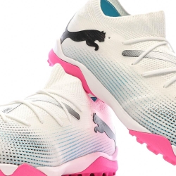 Chaussures de football Blanc/Rose Homme Puma Match Future 7