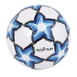 Ballon de Foot Bleu/Blanc NO MARK étoiles