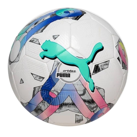 Ballon de Foot Blanc/Vert Puma Orbita 6