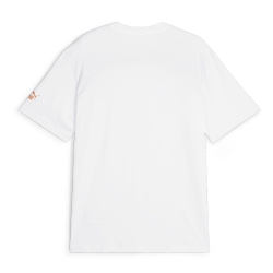 OM T-shirt Blanc/Gris Homme Puma