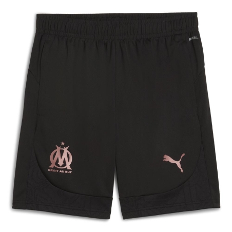 OM Short Training Noir Homme Puma 24/25