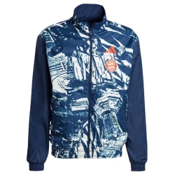 Bayern Munich Veste Réversible Marine Homme Adidas 2023