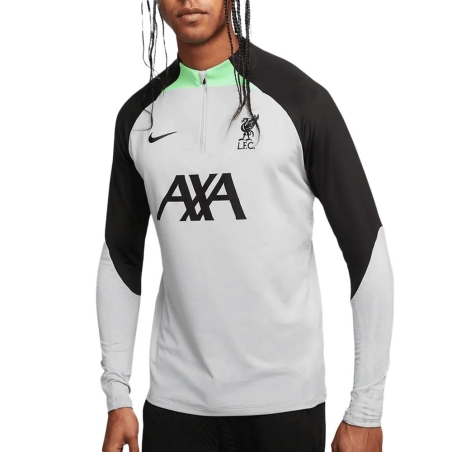 Liverpool Sweat Training Gris Homme Nike Drill Top