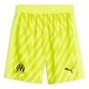 Short de Foot Jaune Homme Puma Om 2024