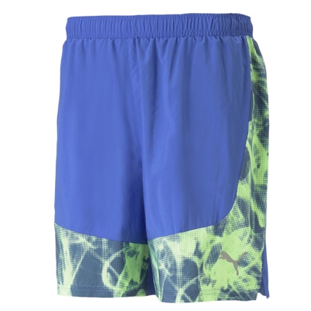 Short Bleu Homme Puma Run Favorite