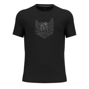 T-shirt Noir Homme Odlo Nikko