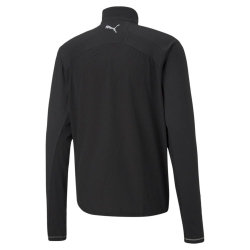 Sweat Noir Homme Puma Run Cloudspun