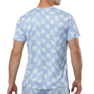 T-shirt Bleu Homme Nike Miler 479