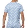 T-shirt Bleu Homme Nike Miler 479