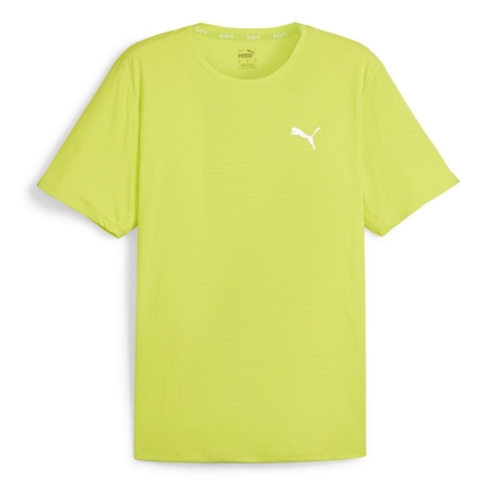 Maillot de Sport Vert Fluo Homme Puma Run Favorite Velocity