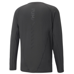 T-Shirt Manches Longues Noir Homme Puma Run Cloudspun