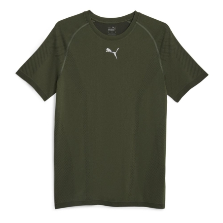 T-shirt Kaki Homme Puma Formknit