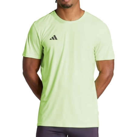T-shirt Vert Homme Adidas Adizero