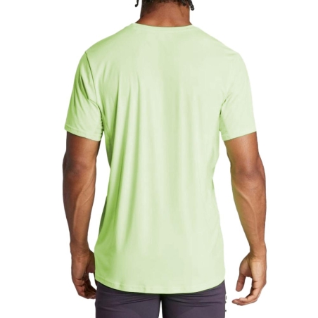 T-shirt Vert Homme Adidas Adizero