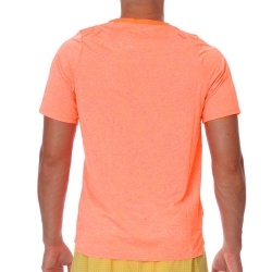 T-shirts Orange Fluo Homme Nike Run division