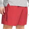 Short Rouge Homme Under Armour Wdmk