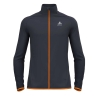 Veste de Running Gris/Orange Homme Odlo Zeroweight