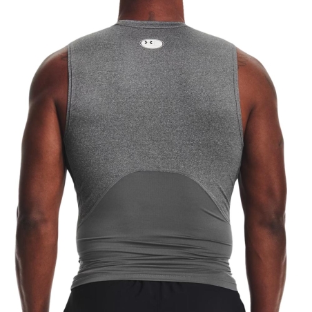 Débardeur de Compression Gris Homme Under Armour Comp Sl