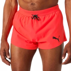 Short de Running Rouge Homme Puma Ultraweave Split