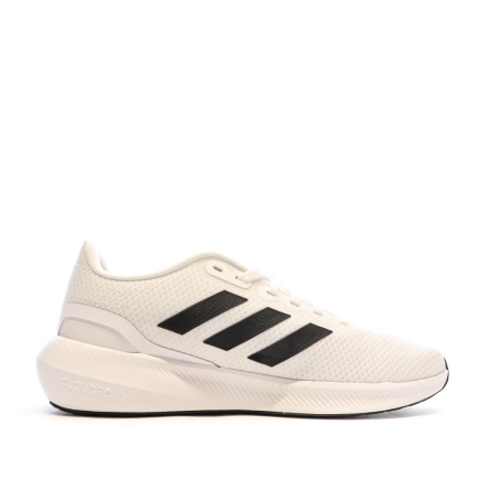 Chaussures de running Blanches/Noires Homme Adidas Runfalcon