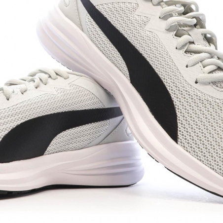 Chaussures de Running Blanches/Noires/Jaunes Homme Puma Transport