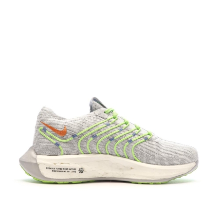 Chaussures de Running Gris/Jaune Femme Nike Pegasus Turbo Next Nature