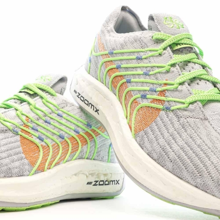 Chaussures de Running Gris/Jaune Femme Nike Pegasus Turbo Next Nature