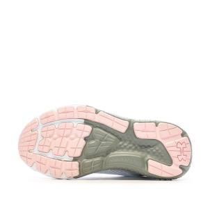 Chaussures de Running Blanc/Gris/Rose Femme Under Armour Charged Rogue 3
