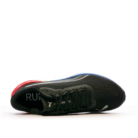 Chaussures de running Noir/Blanche/Rouge Homme Puma Electrify Nitro