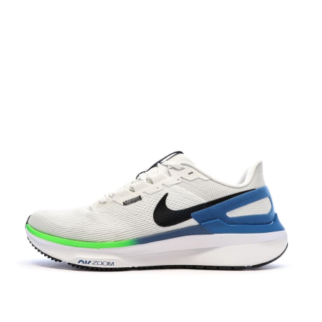 Chaussures de Running Blanc/Bleu Homme Nike Air Zoom Structure 25