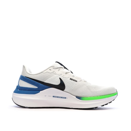 Chaussures de Running Blanc/Bleu Homme Nike Air Zoom Structure 25