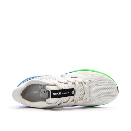 Chaussures de Running Blanc/Bleu Homme Nike Air Zoom Structure 25