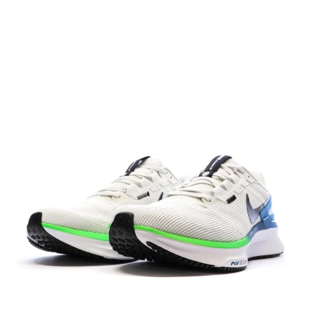 Chaussures de Running Blanc/Bleu Homme Nike Air Zoom Structure 25