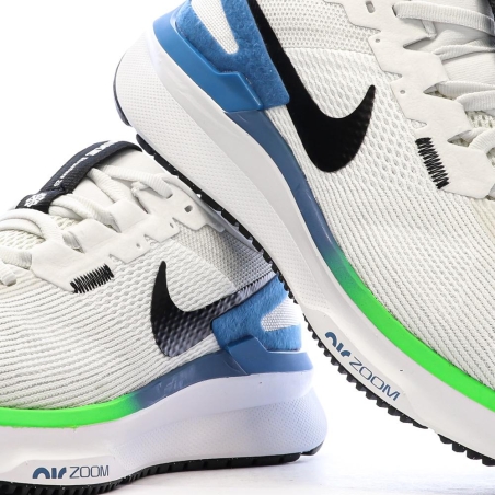 Chaussures de Running Blanc/Bleu Homme Nike Air Zoom Structure 25