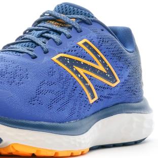 Chaussures de Running Bleu/Orange Homme New Balance 680v7