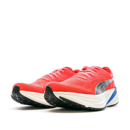 Chaussures de running Rouge/Blanche Homme Puma Magnify Nitro