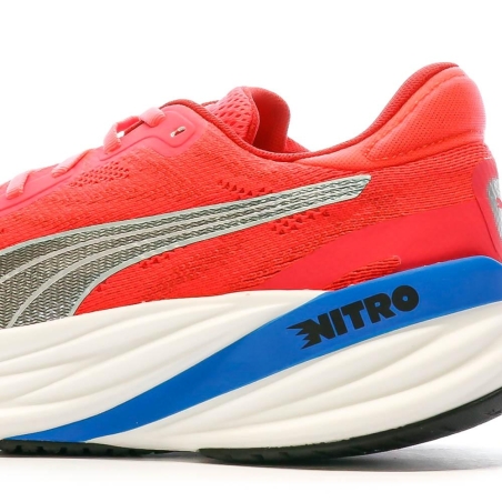 Chaussures de running Rouge/Blanche Homme Puma Magnify Nitro