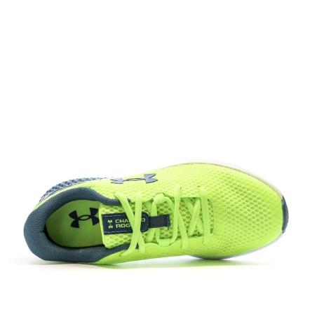 Chaussures de Running Jaune Fluo Femme Under Armour Charged Rogue 3