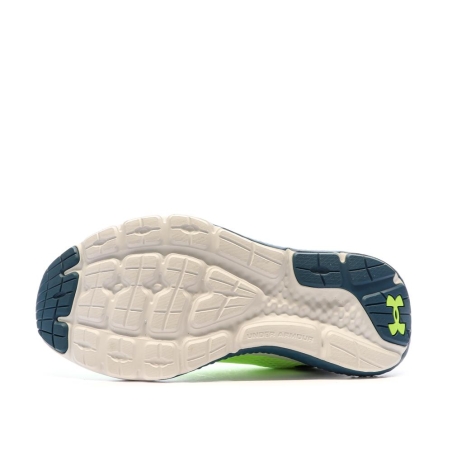 Chaussures de Running Jaune Fluo Femme Under Armour Charged Rogue 3