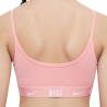 Brassière de sport Rose Fille Nike G Nk Trophy