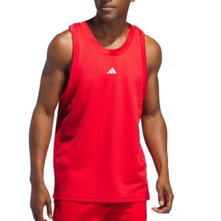 Débardeur Rouge Homme Adidas Legends